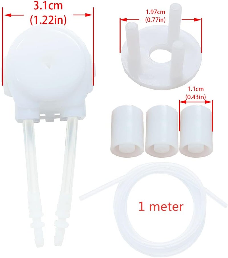 Gikfun 12V DC DIY Peristaltic Dosing Pump Head with Silicone Tube Replacement for Aquarium Chemical Lab Analytical Water EK1990 - Image 3